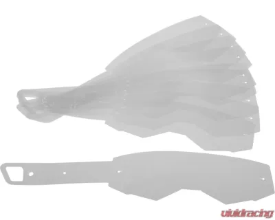 Fly Racing Youth Zone|Focus Goggle Tear-Offs - 10/Pk - FLC-029