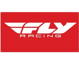 Fly Racing 3x6' Racing Logo Banner