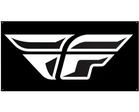 Fly Racing 3x6' F-Wing Logo Banner