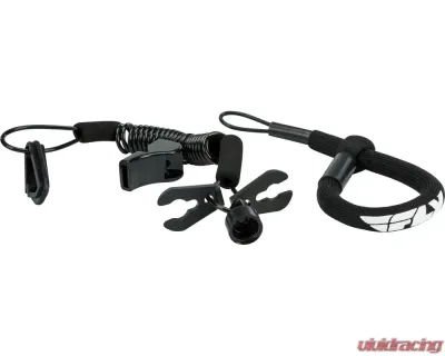 Fly Racing Ultra Cord Floating Tethercord | Lanyard - FUJL-2389-YLW
