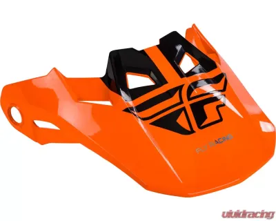 Fly Racing Formula Cold Weather Visor - Orange - 73-47207M