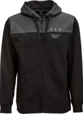 Fly Racing Horizontal Zip Up Hoodie                                     - 354-0252X - Image 2
