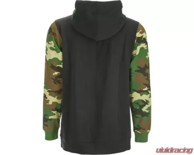 Fly Racing Camo Zip Up Hoodie - Camo|Black - 354-0254L