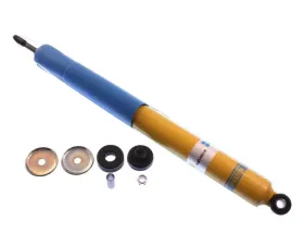 Bilstein Suspension B6 Shock Absorber, 46mm Monotube, Rear, Yellow Finish, Boot Included