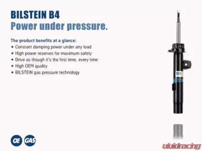 Bilstein B4 1988 Saab 9000 S Front Twintube Strut Assembly - 22-205414