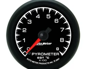 AutoMeter GAUGE; PYROMETER (EGT); 2 1/16in.; 900deg.C; DIGITAL STEPPER MOTOR; ES