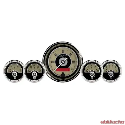 AutoMeter GAUGE KIT; 5 PC.; 3 3/8in./2 1/16in.; ELEC. SPEEDOMETER; CRUISER AD - 1100