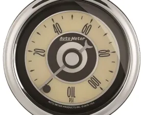 AutoMeter GAUGE; OIL PRESS; 2 1/16in.; 100PSI; DIGITAL STEPPER MOTOR; CRUISER AD