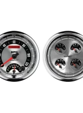 AutoMeter GAUGE KIT; 2 PC.; QUAD/TACH/SPEEDO; 5in.; AMERICAN MUSCLE                                     - 1205 - Image 7