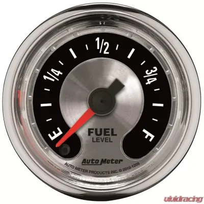 AutoMeter GAUGE; FUEL LEVEL; 2 1/16in.; PROGRAMMABLE; AMERICAN MUSCLE - 1209