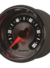 AutoMeter GAUGE; OIL PRESS; 2 1/16in.; 100PSI; DIGITAL STEPPER MOTOR; AMERICAN MUSCLE                                     - 1253 - Image 2