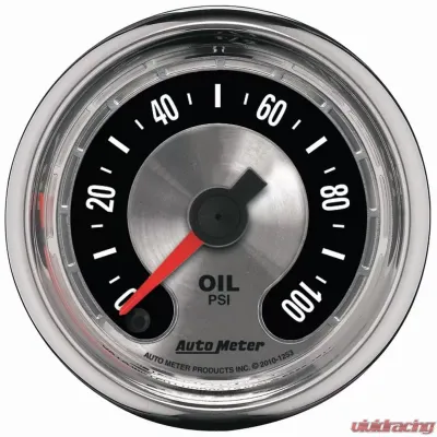 AutoMeter GAUGE; OIL PRESS; 2 1/16in.; 100PSI; DIGITAL STEPPER MOTOR; AMERICAN MUSCLE - 1253
