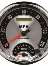 AutoMeter GAUGE; TACH/SPEEDO; 5in.; 160MPH/8K RPM; ELEC. PROGRAM.; AMER. MUSCLE                                     - 1295 - Image 6