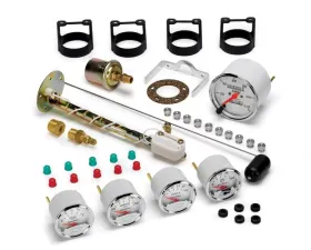 AutoMeter GAUGE KIT; 5 PC.; 3 1/8in./2 1/16in.; MECH. SPEEDO.; CHEVROLET HERITAGE BOWTIE