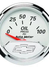 AutoMeter GAUGE KIT; 5 PC.; 3 1/8in./2 1/16in.; MECH. SPEEDO.; CHEVROLET HERITAGE BOWTIE                                     - 1300-00408 - Image 3