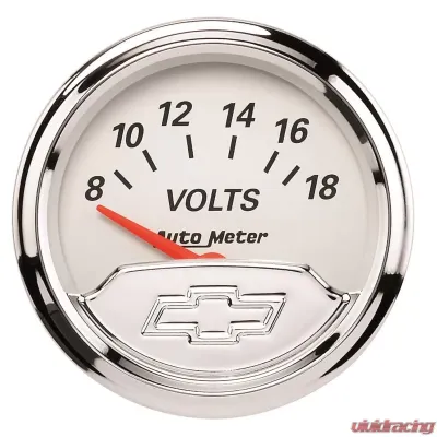 AutoMeter GAUGE KIT; 5 PC.; 3 1/8in./2 1/16in.; MECH. SPEEDO.; CHEVROLET HERITAGE BOWTIE - 1300-00408