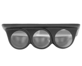 AutoMeter GAUGE MOUNT; DASH CONSOLE LOWER; TRIPLE; 2 1/16in.; FORD SUPER DUTY 99-04 Ford 1999-2004