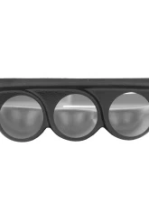 AutoMeter GAUGE MOUNT; DASH CONSOLE LOWER; TRIPLE; 2 1/16in.; FORD SUPER DUTY 99-04 Ford 1999-2004                                     - 15018 - Image 2