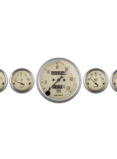 AutoMeter GAUGE KIT; 5 PC.; 3 1/8in./2 1/16in.; MECH. SPEEDOMETER; ANTIQUE BEIGE                                     - 1808 - Image 7