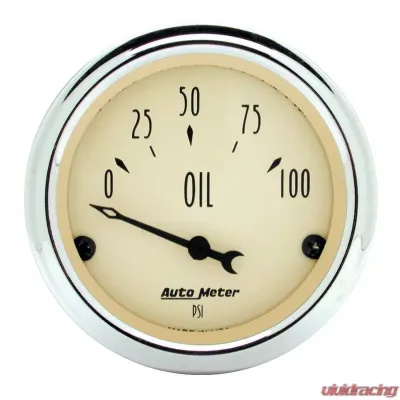 AutoMeter GAUGE KIT; 5 PC; CHEVY CAR 55-56; MPH/FUEL/OILP/WTMP/BAT; AB Chevrolet 1955-1956 - 7033-AB