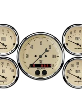 AutoMeter GAUGE KIT; 5 PC.; 3 3/8in./2 1/16in.; GPS SPEEDOMETER; ANTIQUE BEIGE                                     - 1850 - Image 7