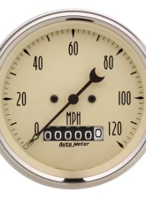 AutoMeter GAUGE KIT; 5 PC.; 3 3/8in./2 1/16in.; ELEC. SPEEDOMETER; ANTIQUE BEIGE                                     - 1840 - Image 5
