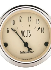 AutoMeter GAUGE KIT; 5 PC; CHEVY CAR 55-56; MPH/FUEL/OILP/WTMP/BAT; AB Chevrolet 1955-1956                                     - 7033-AB - Image 6