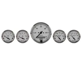 AutoMeter GAUGE KIT; 5 PC.; 3 1/8in./2 1/16in.; ELEC. SPEEDOMETER; AMERICAN PLATINUM