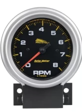 AutoMeter GAUGE; TACH; 3 3/4in.; 8K RPM; 2/4 CYLINDER; BLACK; PRO-CYCLE                                     - 19201 - Image 2