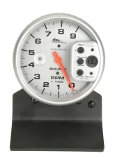 AutoMeter GAUGE; TACH; 5in.; 9K RPM; PEDESTAL W/RPM PLAYBACK; SILVER; PRO-CYCLE                                     - 19264 - Image 2
