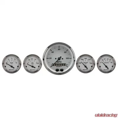 AutoMeter GAUGE KIT; 5 PC.; 3 3/8in./2 1/16in.; GPS SPEEDOMETER; AMERICAN PLATINUM - 1950