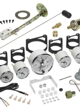 AutoMeter GAUGE KIT; 5 PC.; 3 3/8in./2 1/16in.; ELEC. SPEEDO W/LCD ODO; PRESTIGE PEARL                                     - 2006 - Image 2