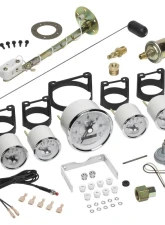 AutoMeter GAUGE KIT; 5 PC.; 3 3/8in./2 1/16in.; ELEC. SPEEDO W/WHEEL ODO; PRESTIGE PEARL                                     - 2007 - Image 2