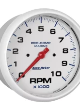AutoMeter GAUGE; TACHOMETER; 5in.; 10K RPM; MARINE WHITE                                     - 200801 - Image 3