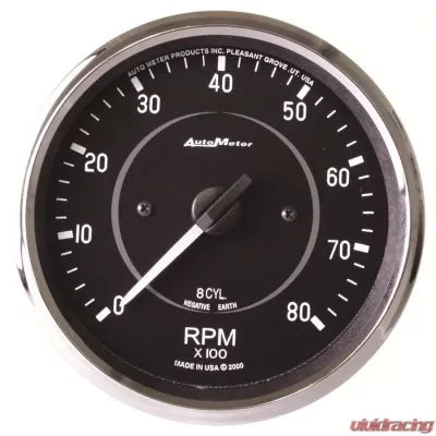 AutoMeter GAUGE; TACHOMETER; 4in.; 8K RPM; IN-DASH (8 CYL ONLY!); COBRA - 201004