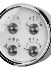 AutoMeter GAUGE; QUAD; 5in.; 240OE-33OF; ELEC; PRESTIGE PEARL                                     - 2019 - Image 2