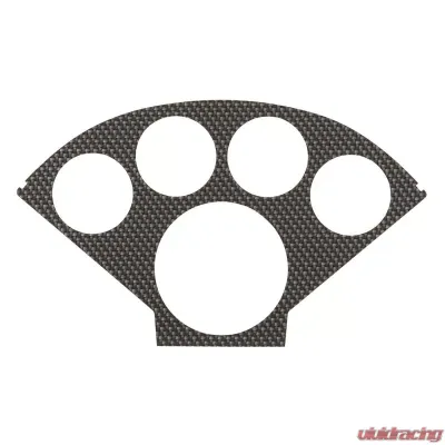 AutoMeter FACEPLATE FOR #2207; OPTIONAL; SILVER CARBON LOOK - 2122