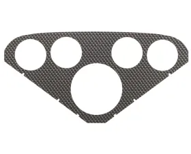 AutoMeter FACEPLATE FOR #2208; OPTIONAL; SILVER CARBON LOOK