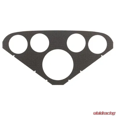 AutoMeter FACEPLATE FOR #2208; OPTIONAL; CARBON LOOK - 2125