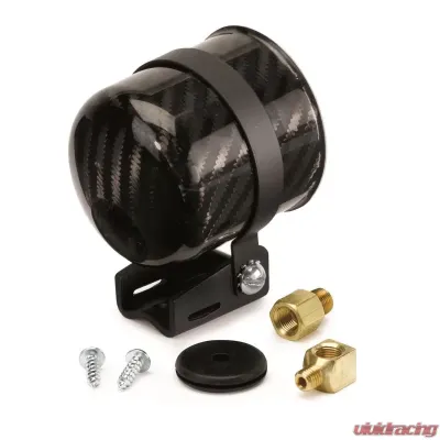 AutoMeter GAUGE MOUNT; 2 5/8in.; PEDESTAL W/CARBON FIBER CUP; FOR MECH. GAUGE - 2152