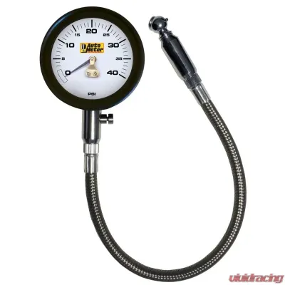 AutoMeter GAUGE; TIRE PRESSURE; 0-40PSI; ANALOG - 2162