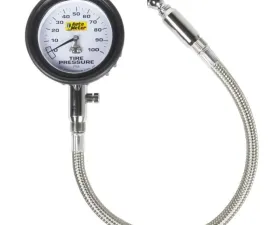 AutoMeter GAUGE; TIRE PRESSURE; 0-100PSI; ANALOG