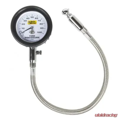 AutoMeter GAUGE; TIRE PRESSURE; 0-100PSI; ANALOG - 2164