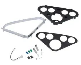 AutoMeter GAUGE MOUNT; DIRECT FIT DASH PANEL; (3 3/8in.; 2 1/16in. X4); CHEVY TRUCK 55-59 Chevrolet
