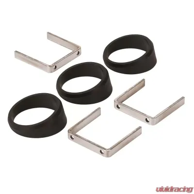 AutoMeter GAUGE MOUNT; ANGLE RINGS; 3 PCS.; BLACK; FOR 2 1/16in. GAUGES - 2234