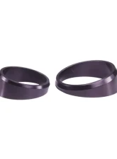AutoMeter GAUGE MOUNT; ANGLE RINGS; 3 PCS.; BLACK; FOR 2 1/16in. GAUGES                                     - 2234 - Image 2