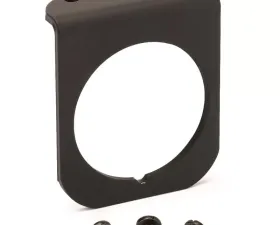 AutoMeter GAUGE MOUNTING PANEL; SINGLE; 2 1/16in.; BLACK; ALUMINUM