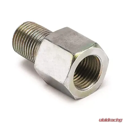 AutoMeter FITTING; ADAPTER; METRIC; 1/8in. BSPT MALE TO 1/8in. NPTF FEMALE; BRASS - 2269