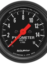 AutoMeter DIESEL GAUGE KIT; A-PILLAR W/SPKR; RAM 98-02; BOOST/EGT; 35PSI/1;600deg.F; Z SER Dodge 1998-2002                                     - 7091 - Image 3