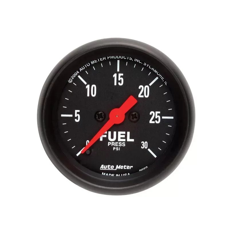 AutoMeter GAUGE; FUEL PRESSURE; 2 1/16in.; 30PSI; DIGITAL STEPPER MOTOR; Z-SERIES - 2660